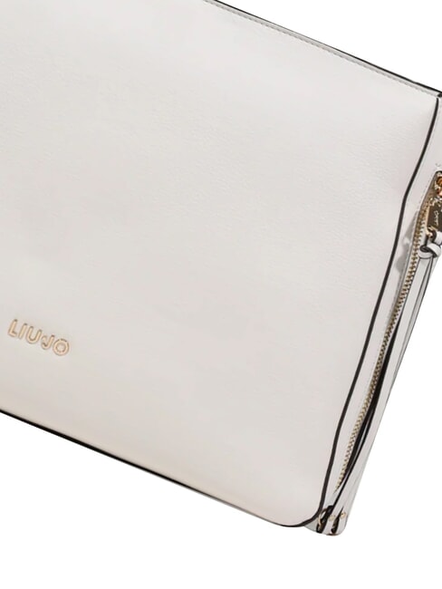 GIHEN L Schultertasche mit Schultergurt Creme - Damentaschen