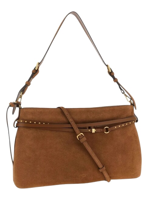 BELT BAG Gro&szlig;er Beutel Braun - L&ouml;we-Antikgold - Damentaschen