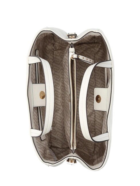 AREZU Handtasche mit Schulterriemen Creme - Damentaschen