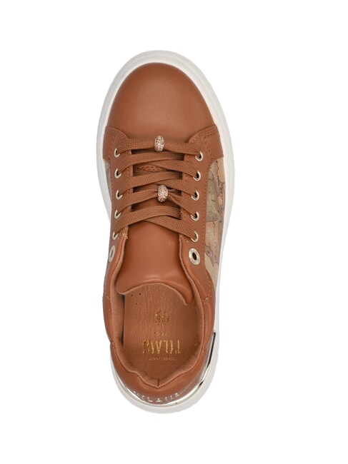 GEO  Damen-Sneaker Leder / Geobeige - Damenschuhe