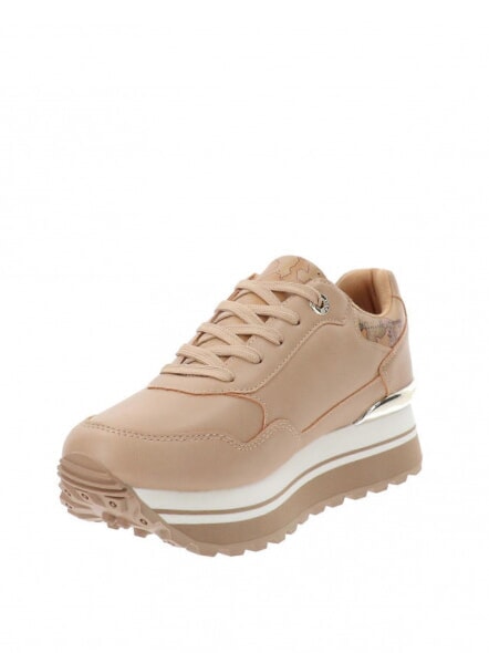 GEO High-Top-Sneaker Haselnuss/Geo Beige - Damenschuhe
