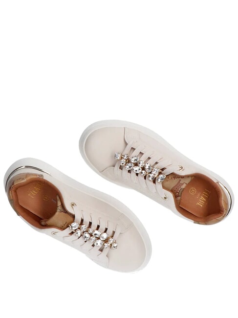 GEO Jewel Sneakers gebrochenes Wei&szlig;/Geo-Beige - Damenschuhe