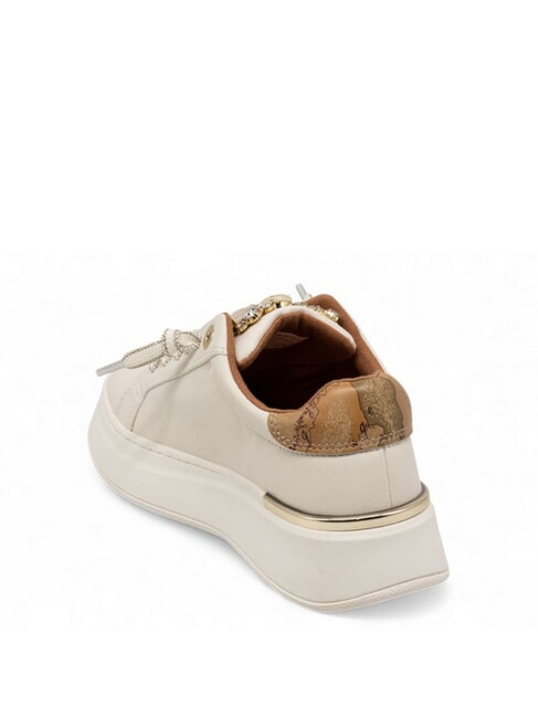 GEO Junior Jewel Sneakers gebrochenes Wei&szlig;/Geo-Beige - Damenschuhe