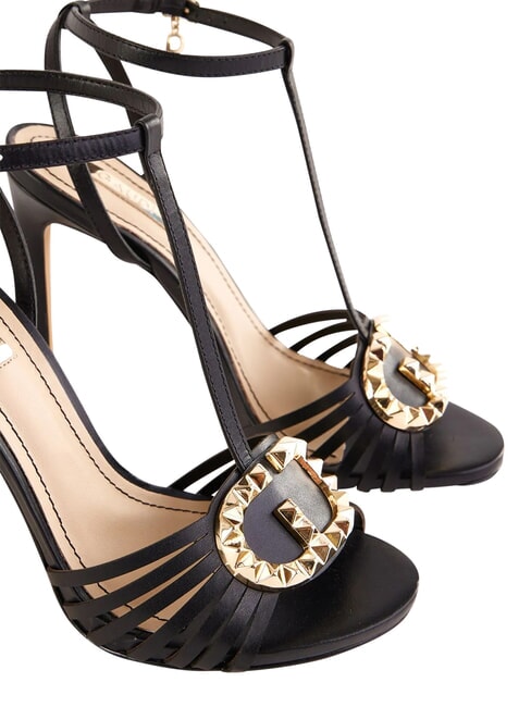 FOSCA Hohe Ledersandalen SCHWARZ - Damenschuhe