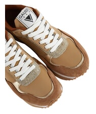 GAUD&Igrave; I DEA Ledersneakers Cognac/Taupe - Damenschuhe - 3