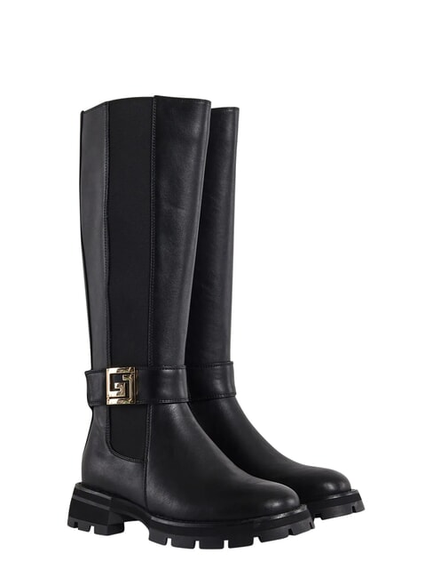 ARIEL Lederstiefel SCHWARZ - Damenschuhe