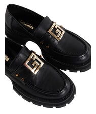 GAUD&Igrave; ARIEL Ledermokassin SCHWARZ - Damenschuhe - 3