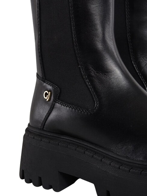 CORINNE Lederstiefelette SCHWARZ - Damenschuhe