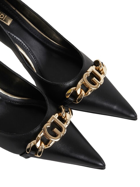 CRISTEL Lederdekollet&eacute; SCHWARZ - Damenschuhe