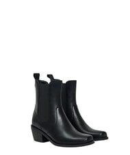 GAUD&Igrave; FELICIA Stiefeletten aus Leder SCHWARZ - Damenschuhe - 2