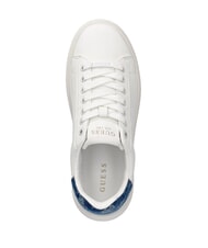 GUESS ELBINA14 Turnschuhe wei&szlig;er Denim - Damenschuhe - 4