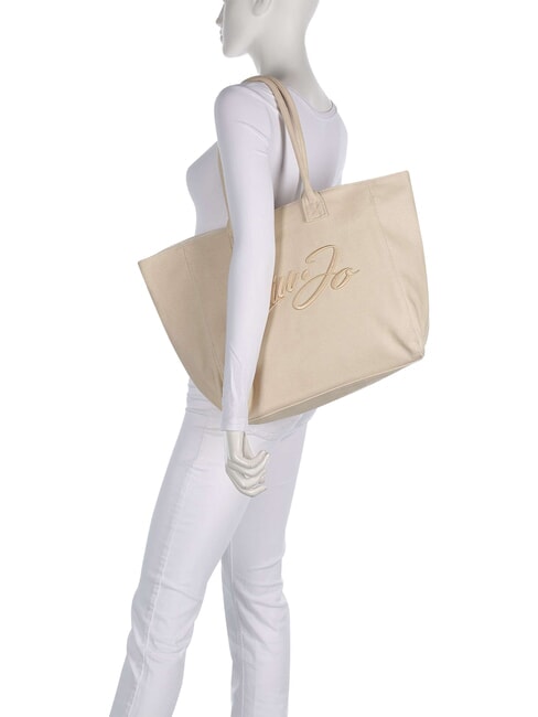 PLENTIA Schultertasche, Strandtasche Leinwand - Damentaschen