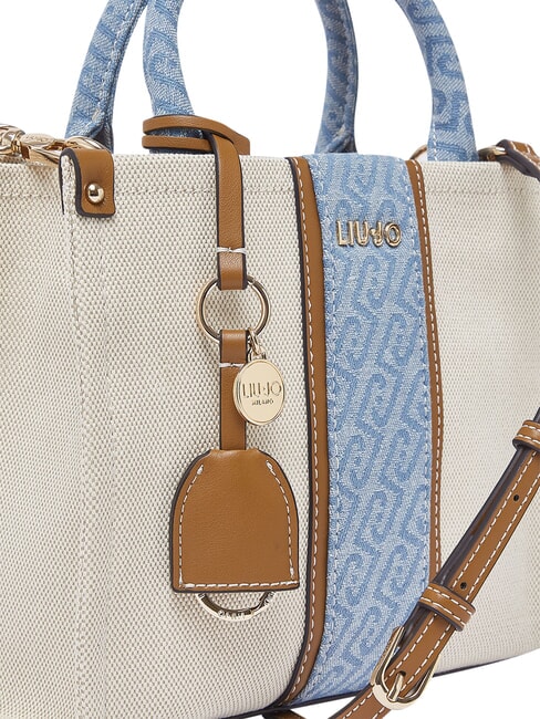RIDHI Handtasche mit Schulterriemen neutral/denim - Damentaschen