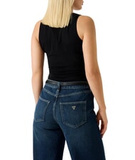 GUESS 4G ALLOVER Spitze jetbla - T-Shirts und Tops f&uuml;r Damen - 2