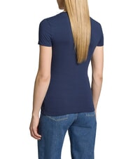 GUESS SCRIPT Baumwoll-T-Shirt blau geschw&auml;rzt - T-Shirts und Tops f&uuml;r Damen - 2