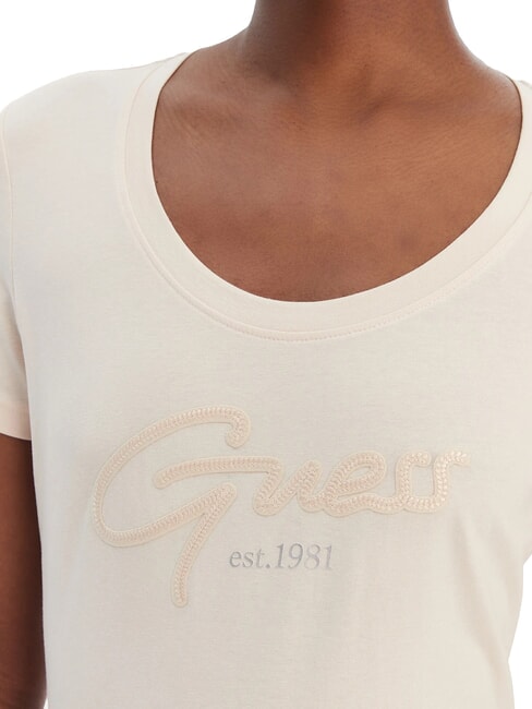 SCRIPT Baumwoll-T-Shirt kosmische Vanille - T-Shirts und Tops f&uuml;r Damen