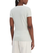 GUESS SCRIPT Baumwoll-T-Shirt nebliges Blaugr&uuml;n - T-Shirts und Tops f&uuml;r Damen - 2