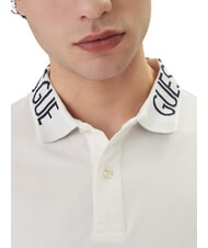GUESS NOLAN Kurzarm-Poloshirt purwei&szlig; - Herren-Polo-Shirts/Herren-Polo-Shirt/Herrenpoloshirt/Herrenpoloshirts - 3