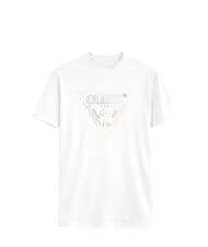 GUESS TRIANGLE HD Kurzarm-T-Shirt purwei&szlig; - Herren-T-Shirts - 3
