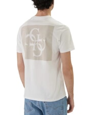 GUESS BASIC 4G MIST Baumwoll-T-Shirt - Herren-T-Shirts