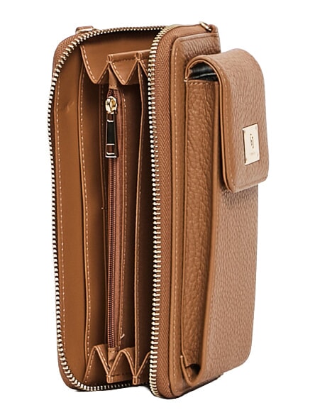 EVA iPhone-Halterung mit M&uuml;nzfach Kamel - Tablettmappe &amp; Organizer