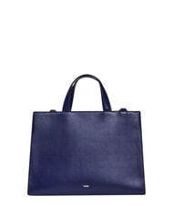 GAUD&Igrave; ADA VELUR L Handtasche mit Samteins&auml;tzen Blau - Damentaschen - 2