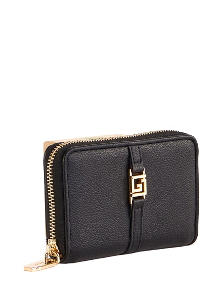 DORIS Kleine Geldb&ouml;rse SCHWARZ - Brieftaschen Damen