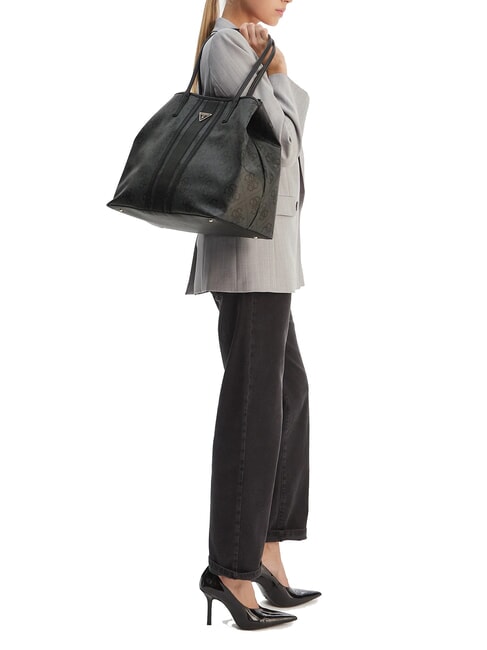 VICTORIA 2 Schultertasche mit Clutch Kohle - Damentaschen