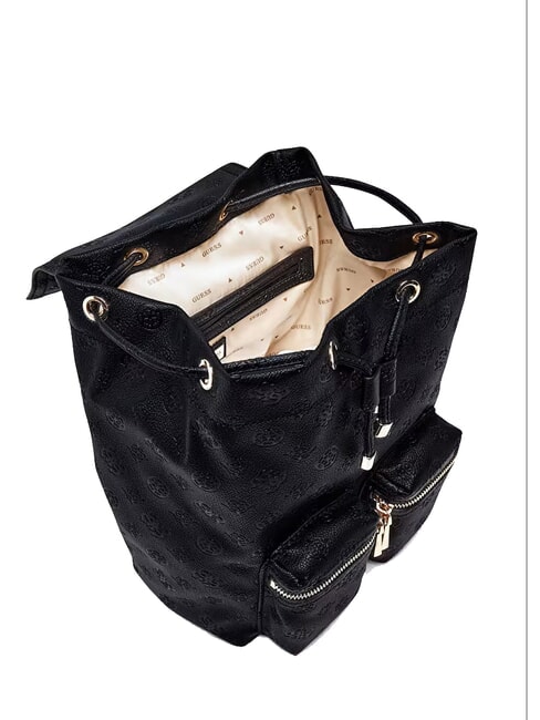 MANHATTAN 2 Rucksack schwarzes Logo - Damentaschen