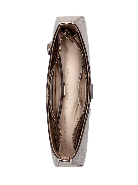 NOELLE 2 TOP Umh&auml;ngetasche Latte-Logo / braun - Damentaschen