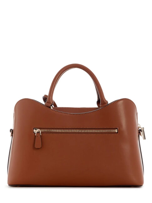 JANIE Handtasche mit Schulterriemen COGNAC - Damentaschen