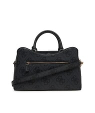 GUESS JANIE LOGO Handtasche mit Schulterriemen Kohle - Damentaschen - 4