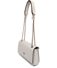 GUESS NOELLE 2 Wandelbare Tasche mit Klappe Knochenlogo - Damentaschen - 3