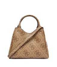 GUESS MERIDIAN 2 Handtasche mit Schulterriemen MILCH-LOGO - Damentaschen - 3