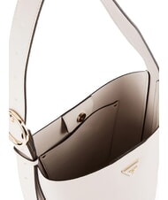 GUESS MERIDIAN 2 Beuteltasche mit Beutel Elfenbein - Damentaschen - 4