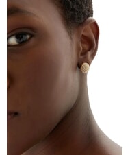 GUESS CALYPSO Silberne Ohrringe gelbes Gold - Ohrringe - 3