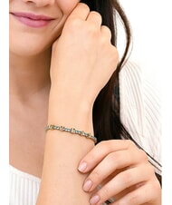 GUESS ARM PARTY  Armband Gelbgold/Aquamarin - Armb&auml;nder - 2