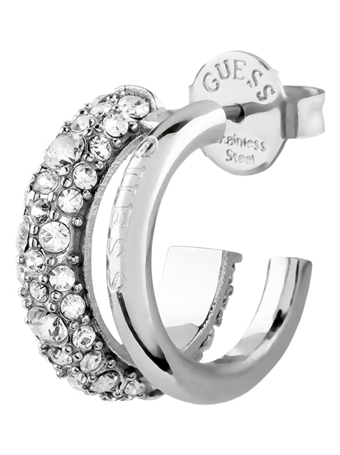 FABULOUS ME Ohrringe, Doppelcreolen-Modell SILBER - Ohrringe