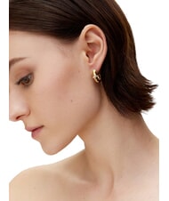 GUESS BAMBOO Ohrringe aus Gelbgold, Creolen-Modell gelbes Gold - Ohrringe - 2