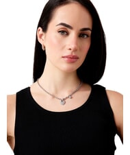 GUESS CRAZY IN LOVE Halskette mit herzf&ouml;rmigem Anh&auml;nger SILBER - Halsketten - 2