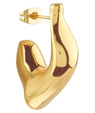 GUESS BERBERA Ohrringe, superleichtes, abgerundetes Modell gelbes Gold - Ohrringe - 2