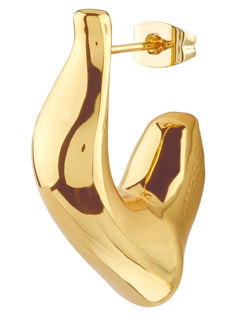 BERBERA Ohrringe, superleichtes, abgerundetes Modell gelbes Gold - Ohrringe