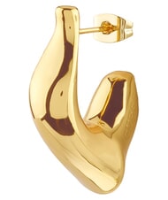 GUESS BERBERA Ohrringe, superleichtes, abgerundetes Modell gelbes Gold - Ohrringe - 3