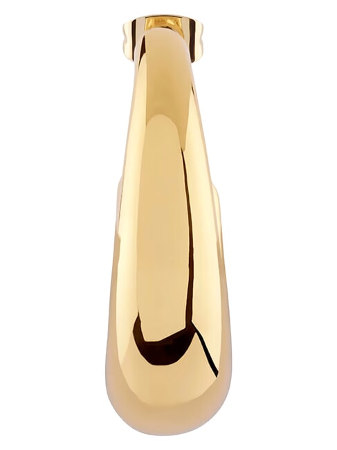 BERBERA Ohrringe, superleichtes, abgerundetes Modell gelbes Gold - Ohrringe