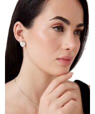 GUESS AMORE Silberne Ohrringe, Herzanh&auml;nger SILBER - Ohrringe - 2