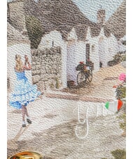 YNOT YESBAG Gro&szlig;e Schultertasche mit Klappe Alice in Trulli - Damentaschen - 4