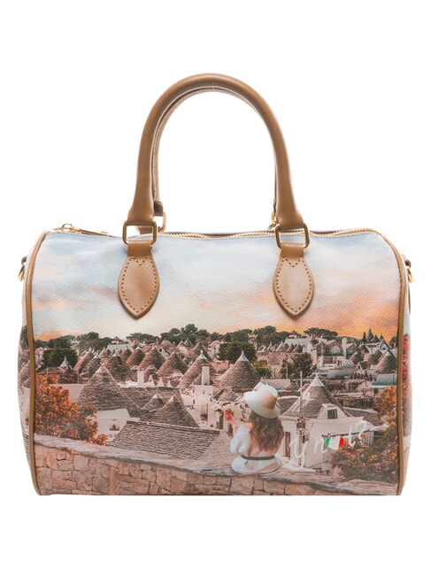 YESBAG Schultertasche mit Schultergurt romantische Trulli - Damentaschen