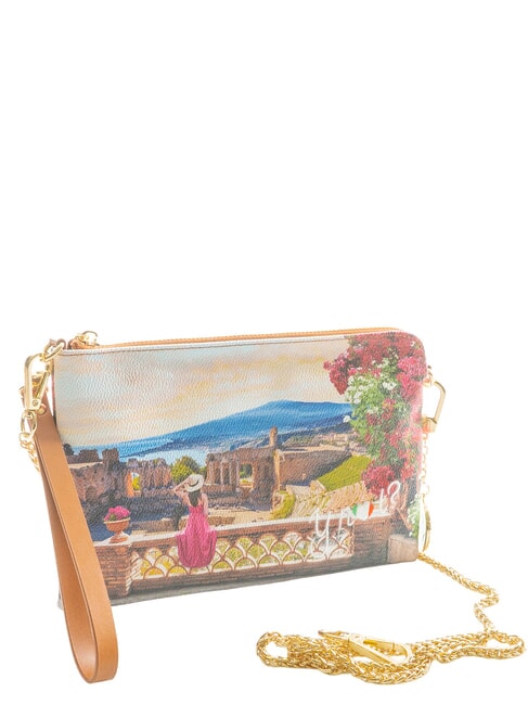 YESBAG Kleine Clutch mit Schulterriemen Sommer in Taormina - Damentaschen