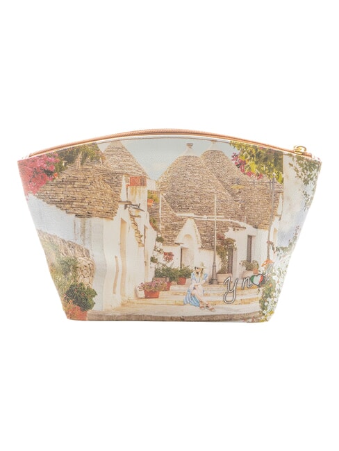 YESBAG Gro&szlig;er, ausgestellter Kosmetikkoffer Apulien Sommer - Beauty-Case