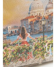 YNOT YESBAG Kleine Clutch mit Schulterriemen blumenreicher Kanal - Damentaschen - 3